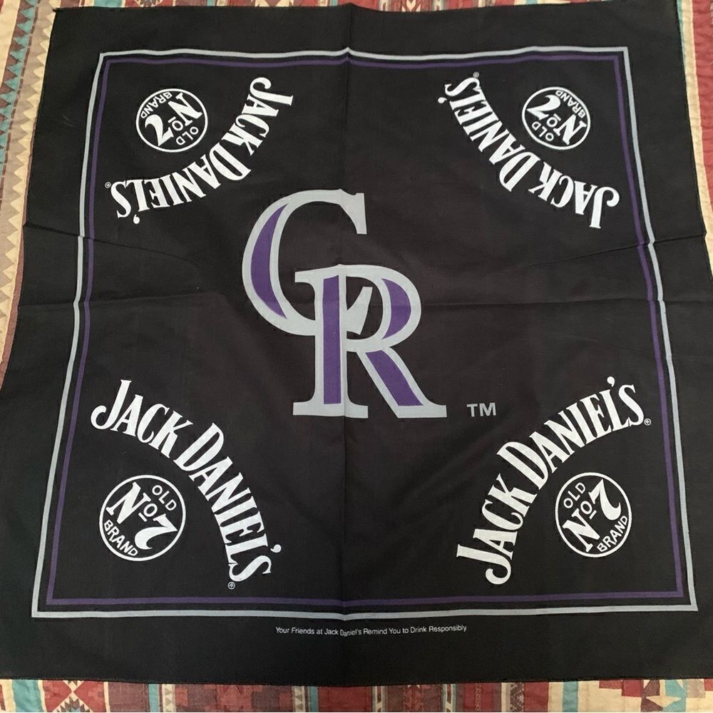 Colorado Rockies Jack Daniel’s Bandanna